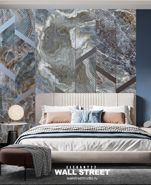 Неокамень в интерьере артикул Marble 25357, Неокамень, Wall street Неокамень в интерьере артикул Marble 25357, Неокамень, Wall street