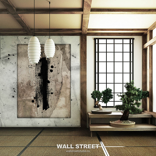 Фотообои в интерьере артикул Wabi Sabi 9, WABI SABI, Wall street