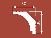 Артикул KX019, 30Х30, Потолочные карнизы, Cosca в текстуре, фото 3