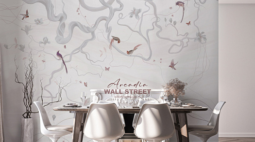 Фотообои в интерьере артикул ARCADIA 20, ARCADIA 1, Wall street